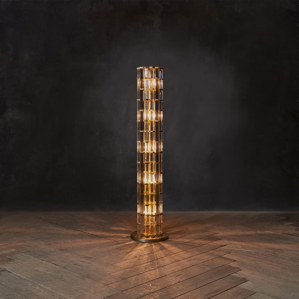 Night Rod Short Floor Lamp