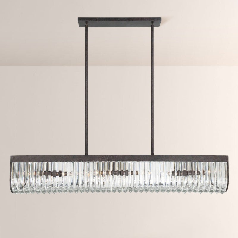 Alice 6 Light Rectangular Chandelier 50 inch