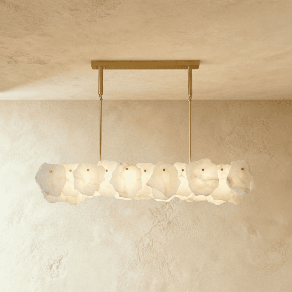 Elora Alabaster Linear Chandelier