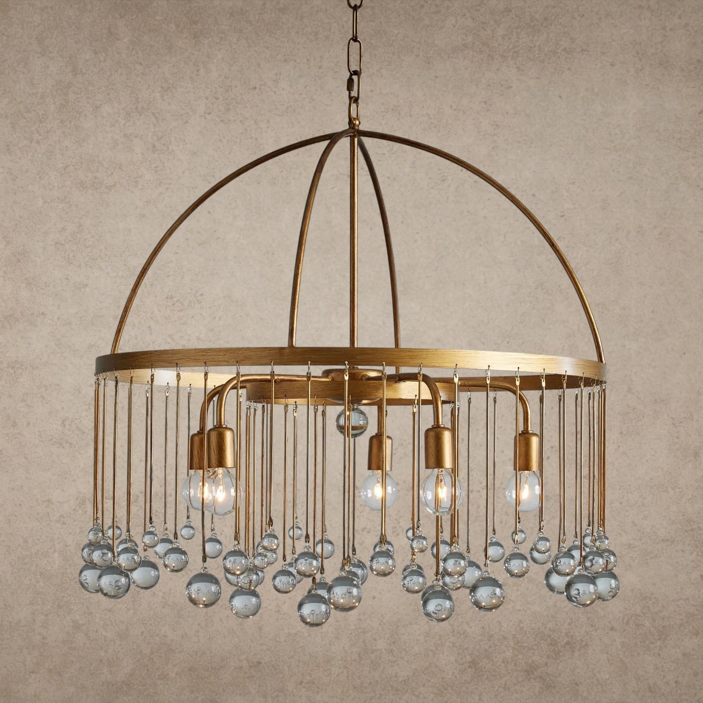 Aubrey Round Chandelier 2-TIER, 4-TIER
