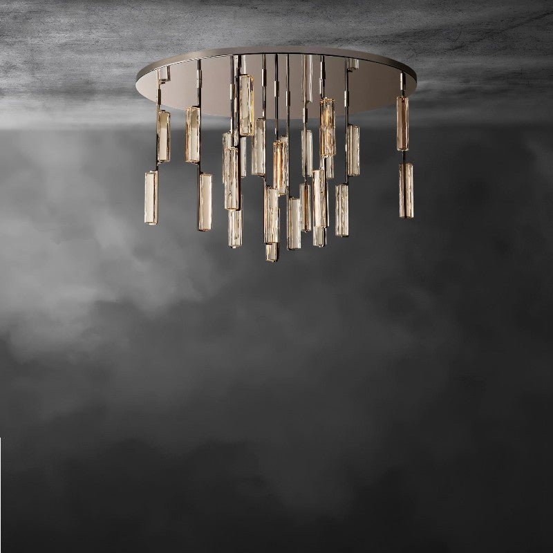 Audaben Crystal Round Chandelier 24", 40", 56" - GILDLAMPS