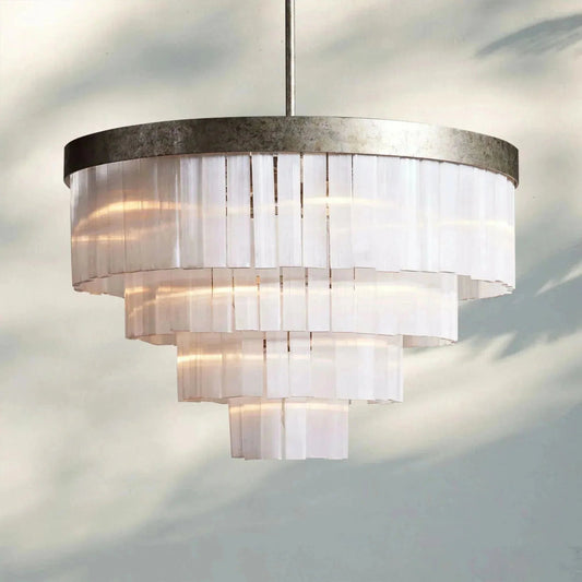 Cameron Round Chandelier 3/4 Tier - GILDLAMPS