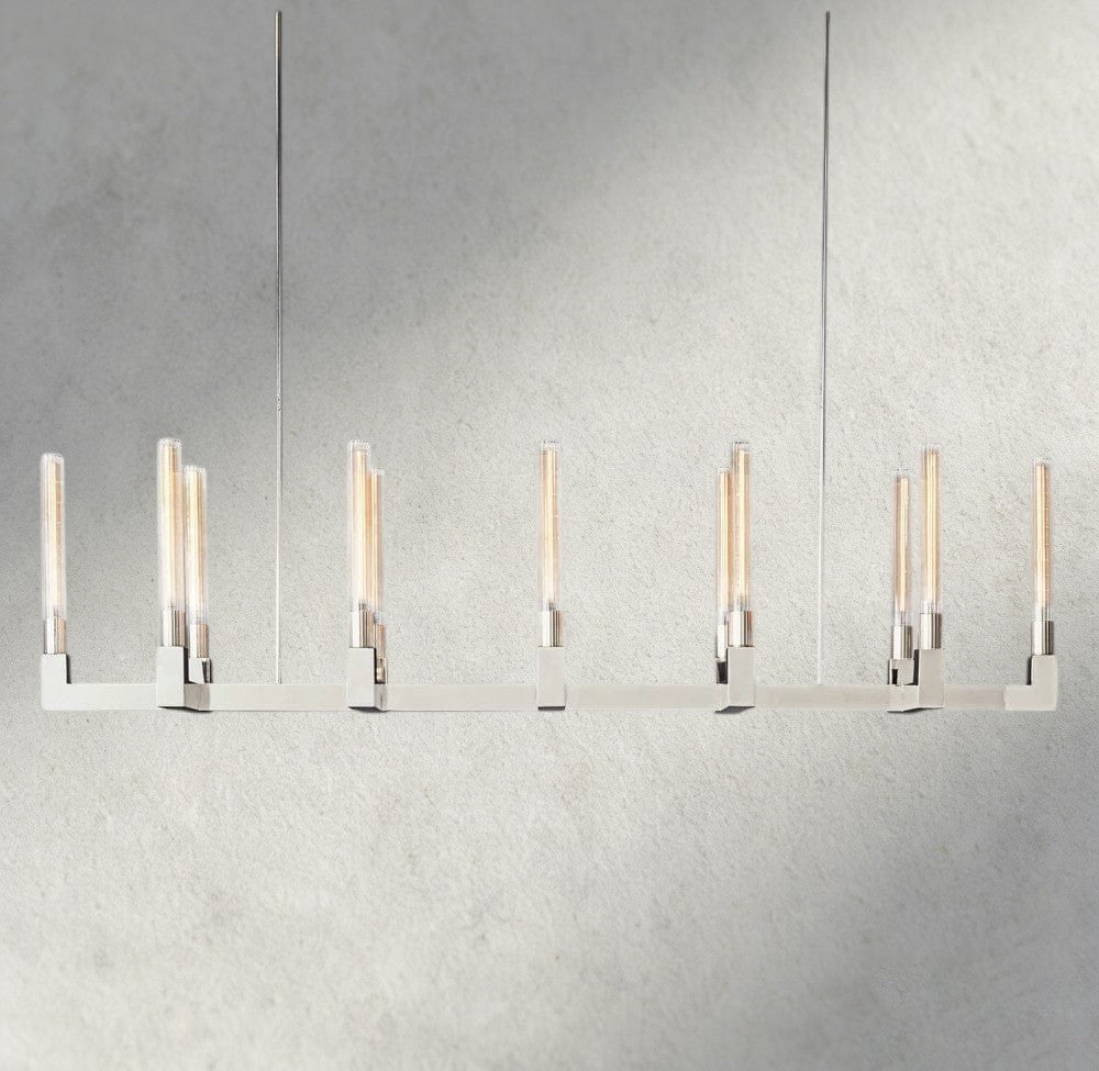 Cennela Linear Chandelier 55", 67" - GILDLAMPS