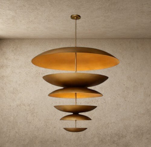 Cosmic Three - Tier Chandelier - GILDLAMPS