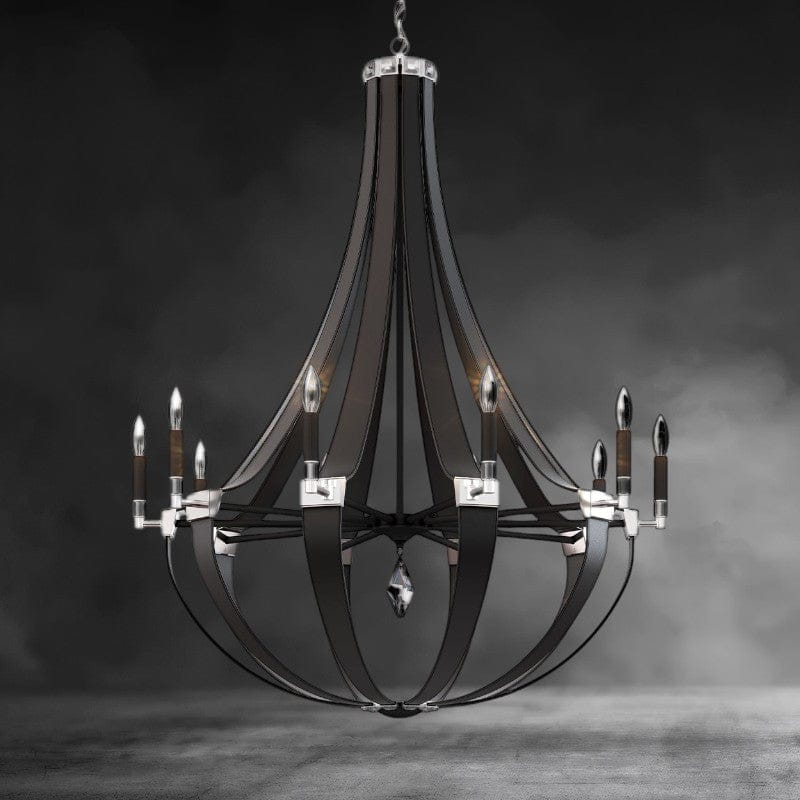 Crystal Empire Chandelier 36 inch