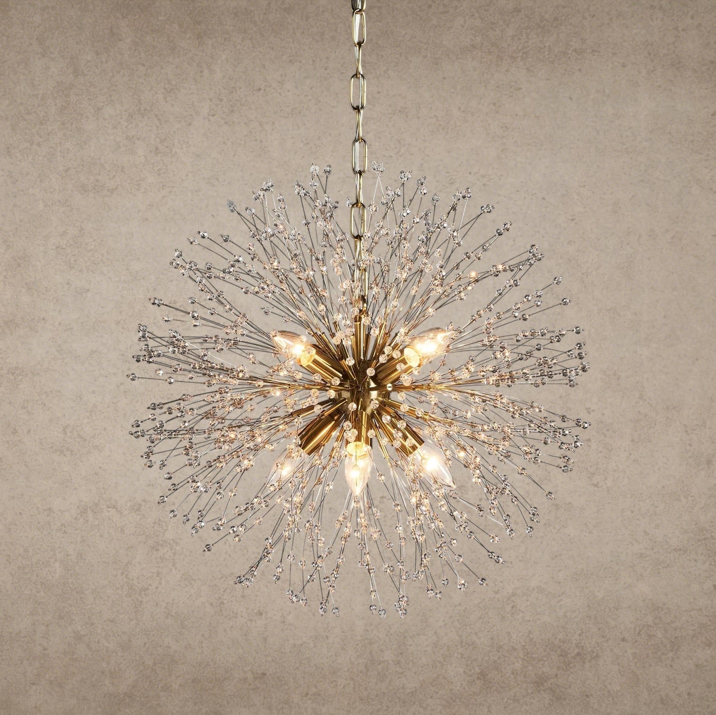 Dandelion Round Chandelier 22 inch, 30 inch, 43 inch