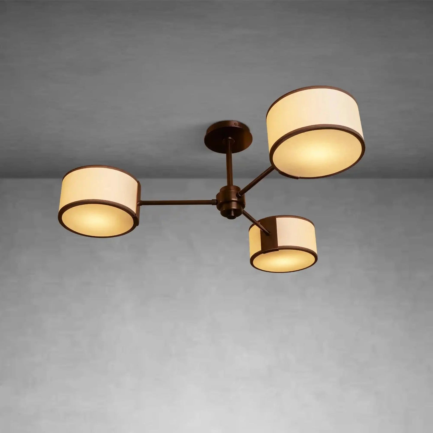 Daphne Fabric Flush Mount - GILDLAMPS