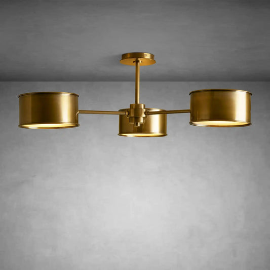 Daphne Metal Flush Mount - GILDLAMPS