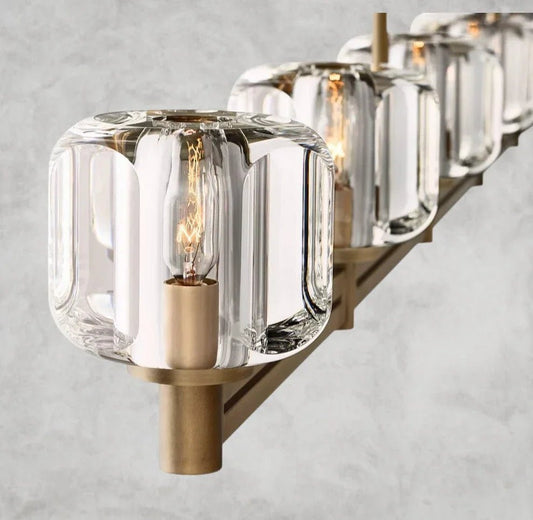 Delmare Linear Chandelier 72“ - GILDLAMPS