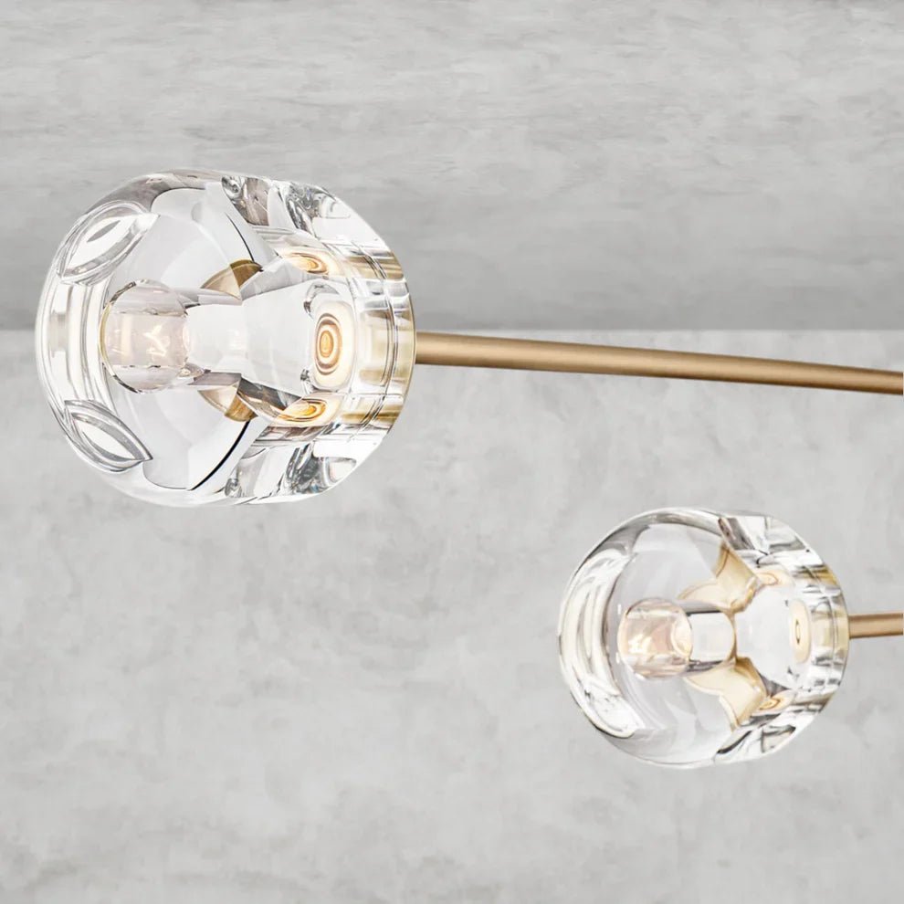 Delmare Mobile Linear Chandelier - GILDLAMPS
