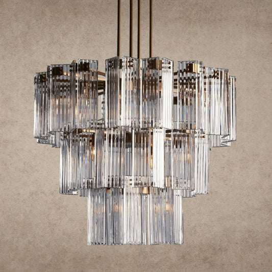 Delsie Round Chandelier 38 inch, 48 inch, 60 inch - GILDLAMPS