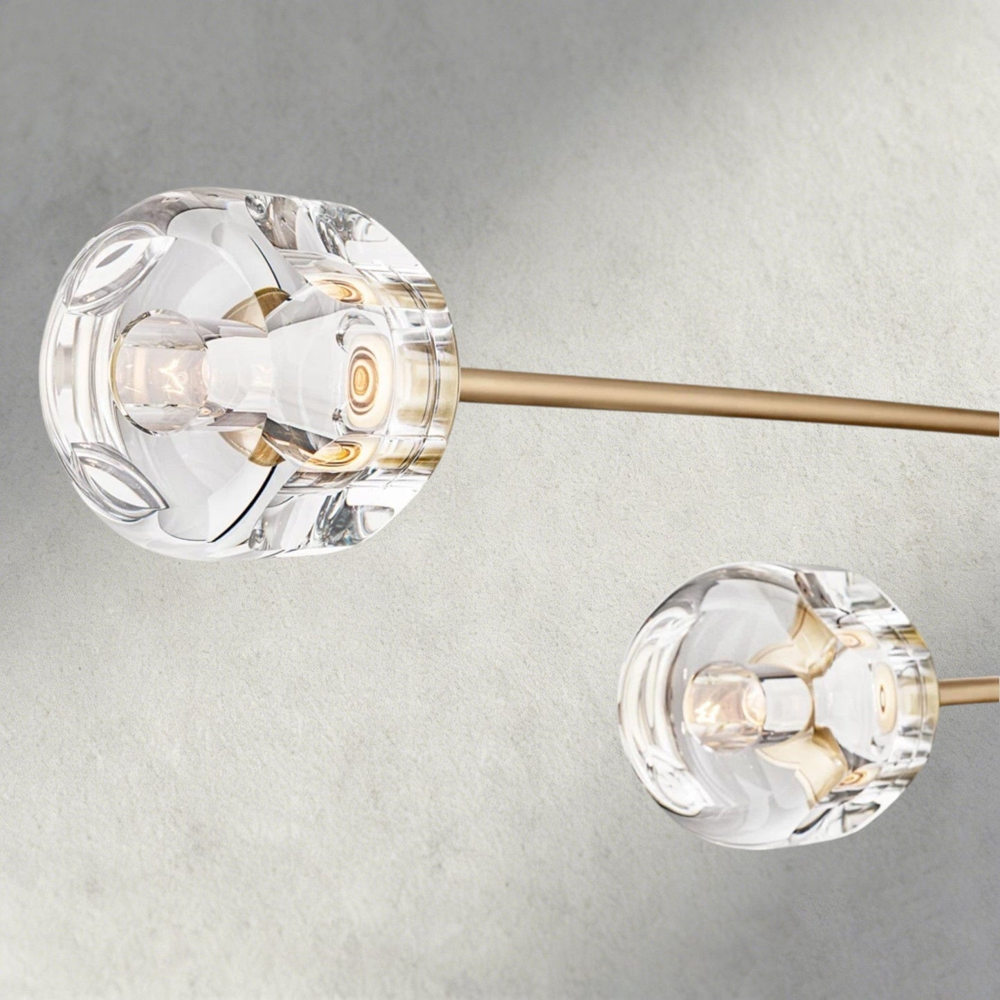 Demaret Mobile Linear Chandelier 54", 72" - GILDLAMPS