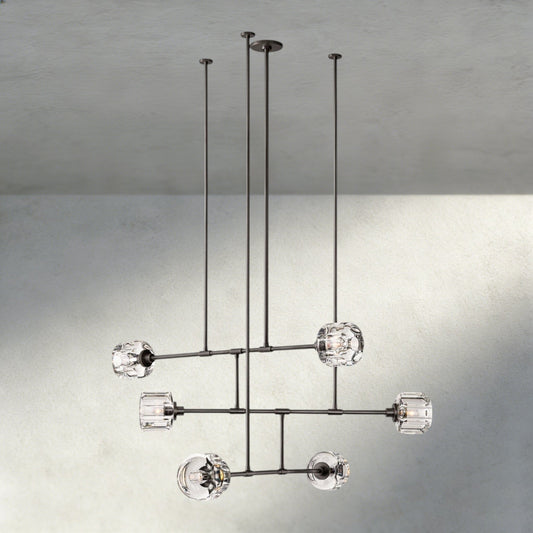 Demaret Mobile Round Chandelier 48", 62" - GILDLAMPS