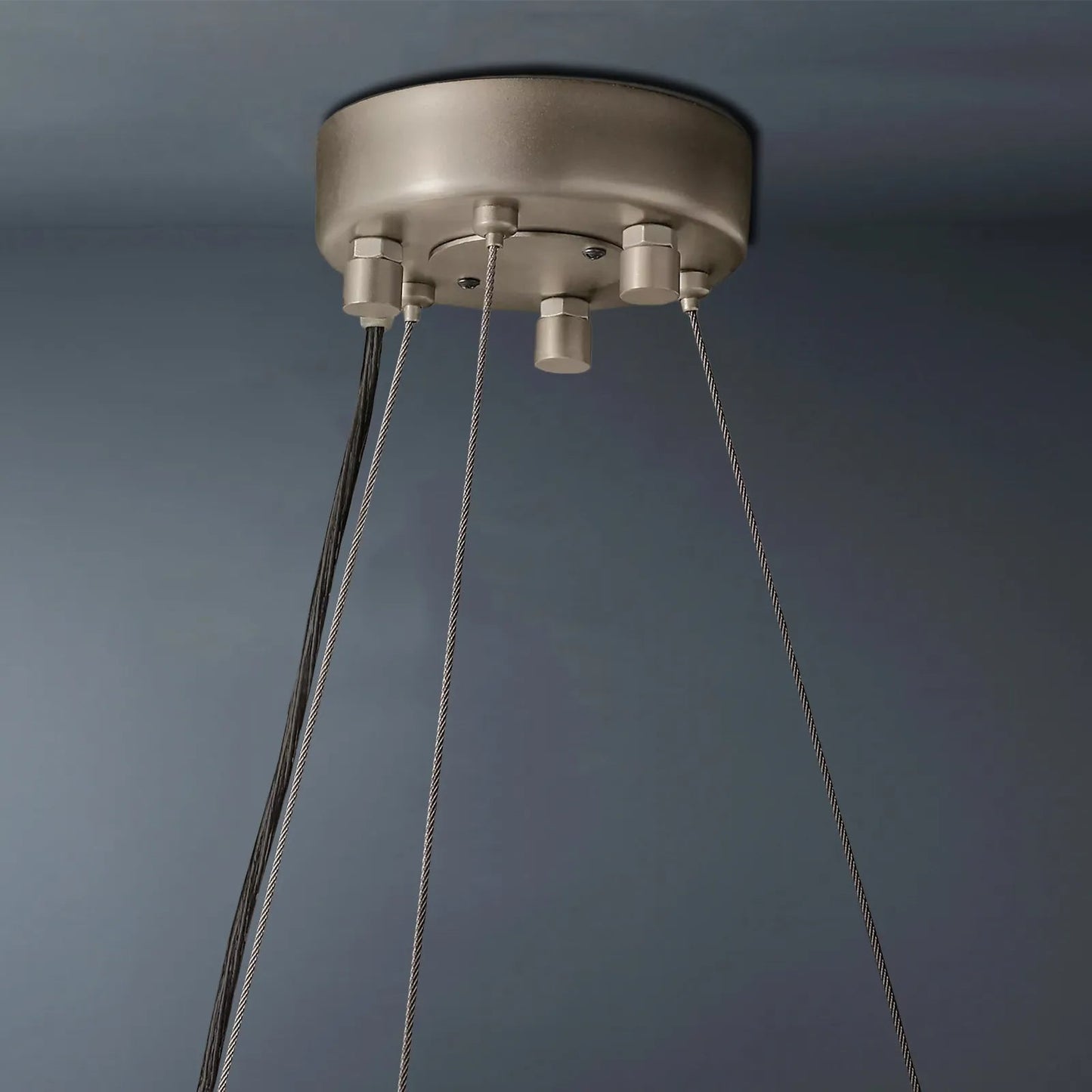 Halo Modern Clear Round Chandelier D32" - GILDLAMPS