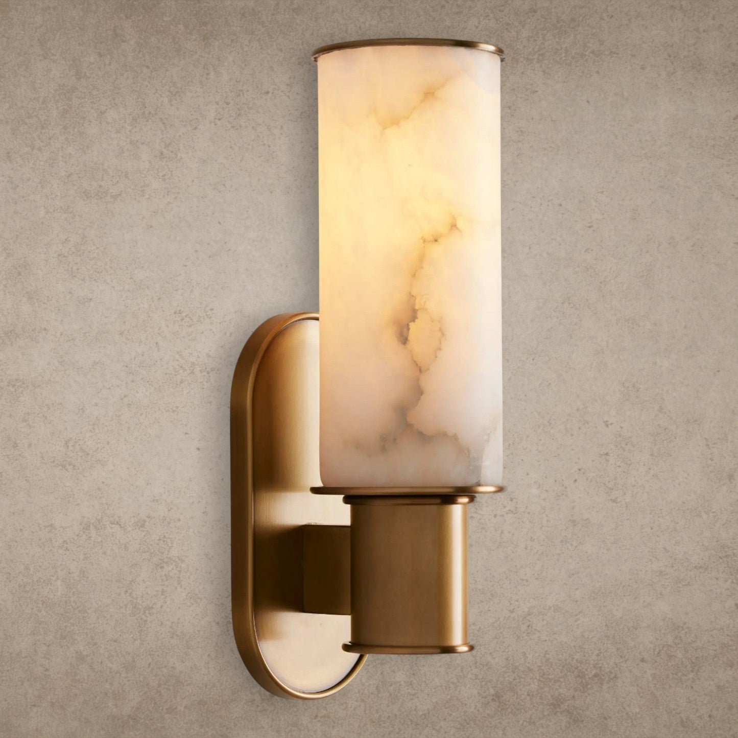 Harlin Sconce in Alabaster
