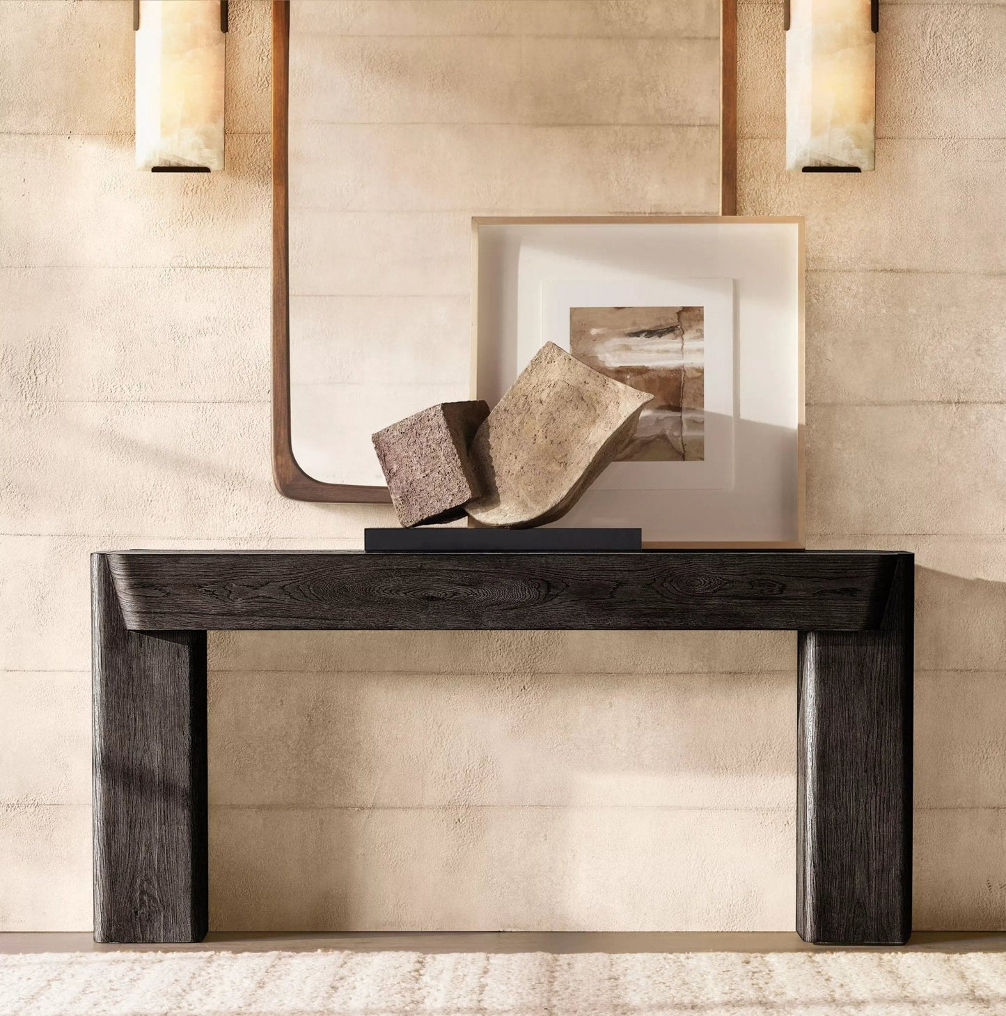 Hartley Calcite Linear Sconce - GILDLAMPS