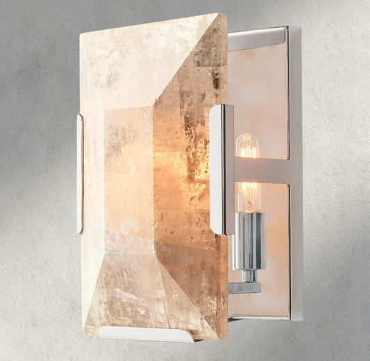 Hartley Calcite Sconce - GILDLAMPS