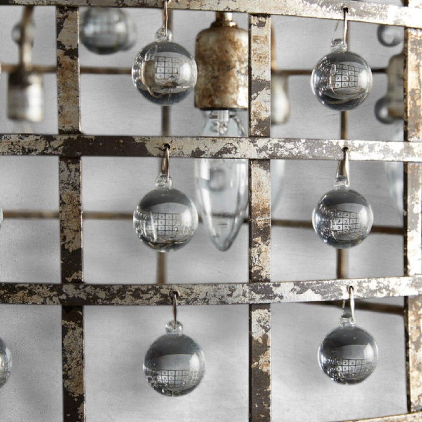 La Cage Round Chandelier 6/8/12 Light - GILDLAMPS