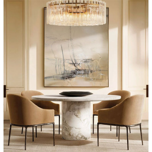 Latracy Round Chandelier 48" - GILDLAMPS