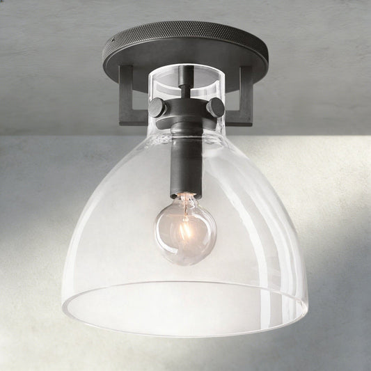 Machunst Glass Cloche Flushmount - GILDLAMPS