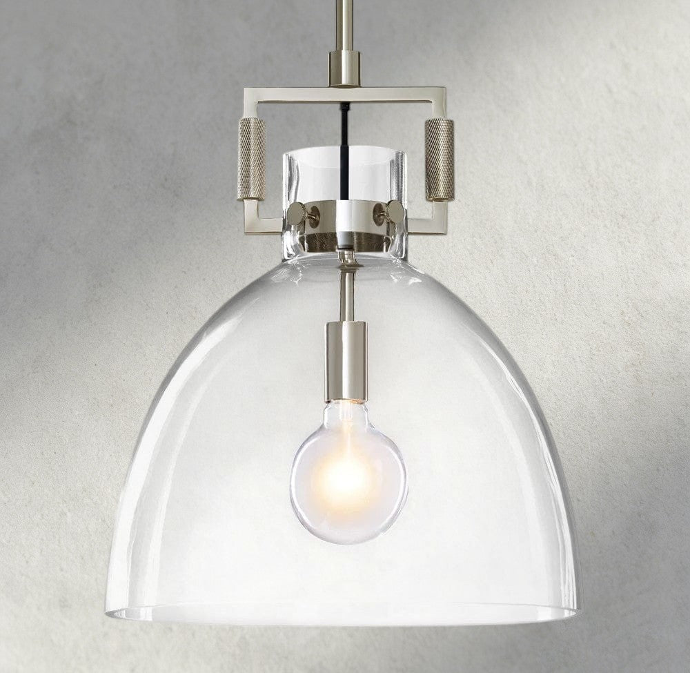 Machunst Glass Cloche Pendant 10", 14", 18" - GILDLAMPS