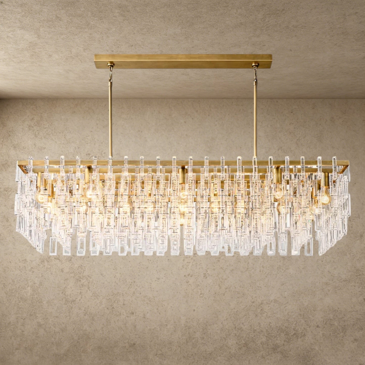 Marignan Rectangular Chandelier 60 inch