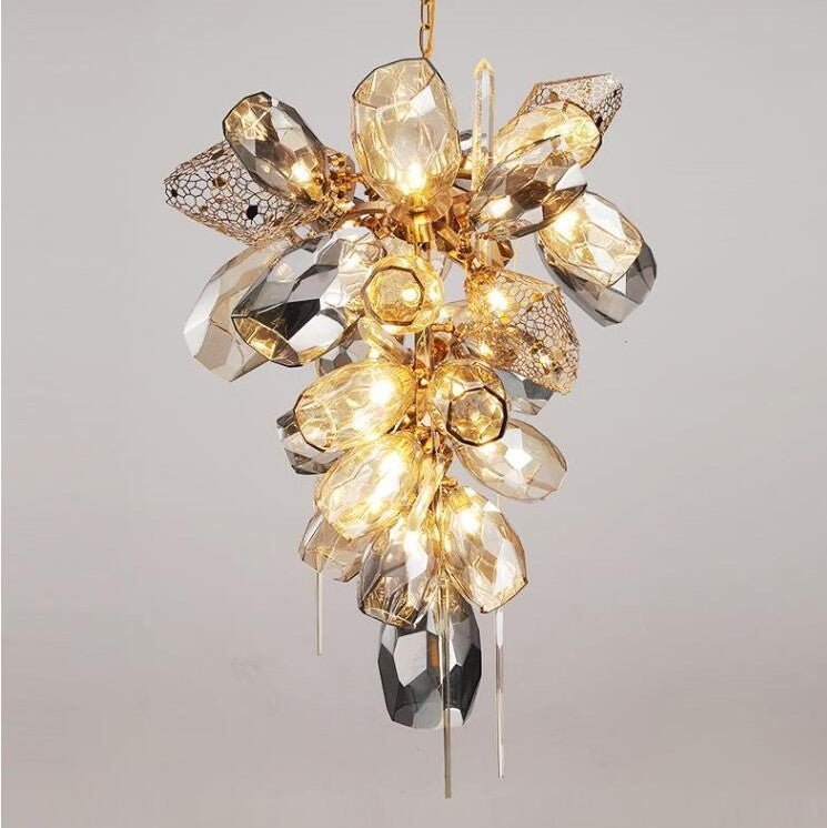 Modern Wine Glass Shape Chandelier Italian Light Luxury Light Fixture for Dining Room/Living Room - GILDLAMPS