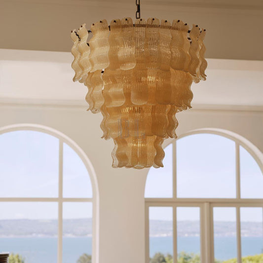 Murana Glass Chandelier - GILDLAMPS