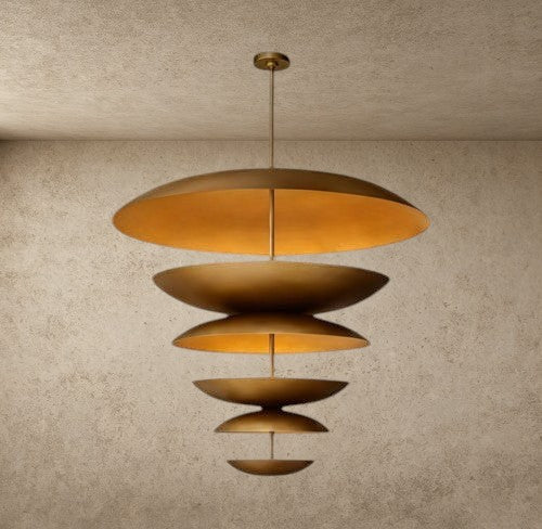 Cosmic Three-Tier Chandelier