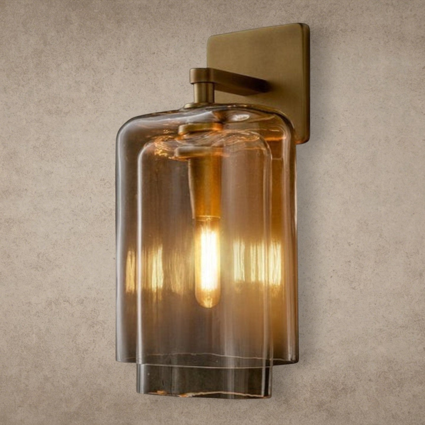 Lacour Clear Glass Sconce