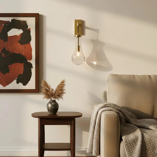 Raindrop Crystal Wall Sconce - GILDLAMPS
