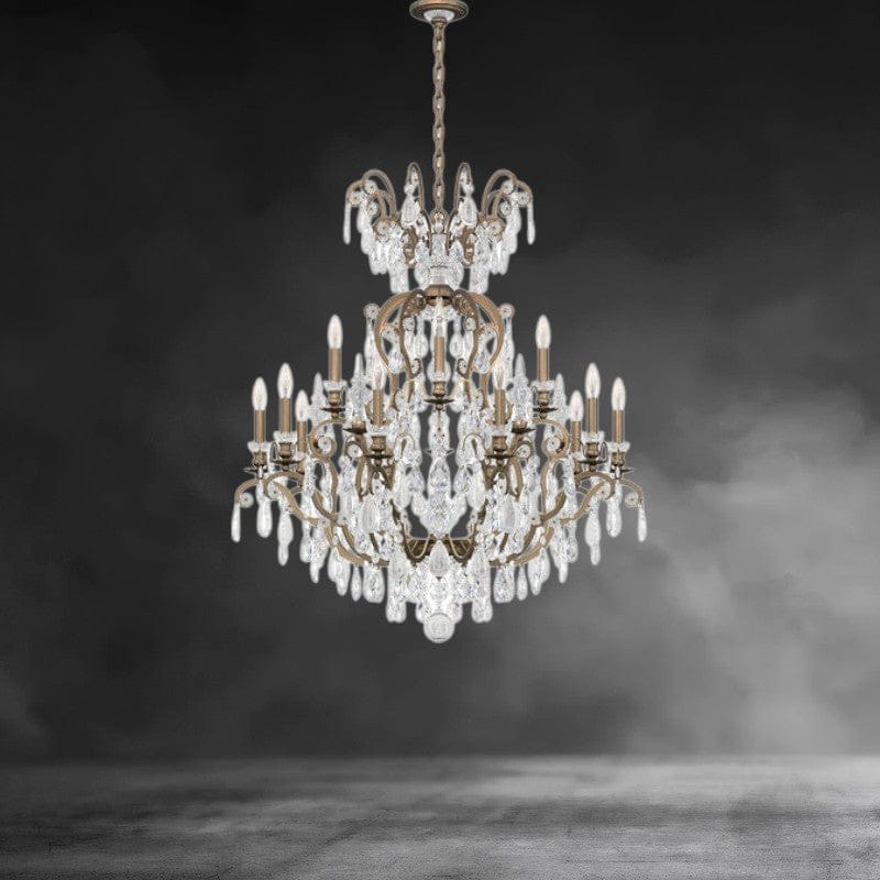 Rivendell 15 Light Crystal Chandelier 38 inch