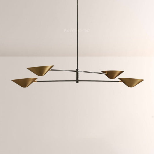 Sivans 4 - Light Linear Chandelier - GILDLAMPS