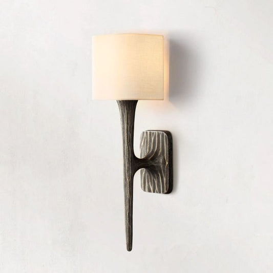 Thadrian Shaded Wall Sconce - GILDLAMPS