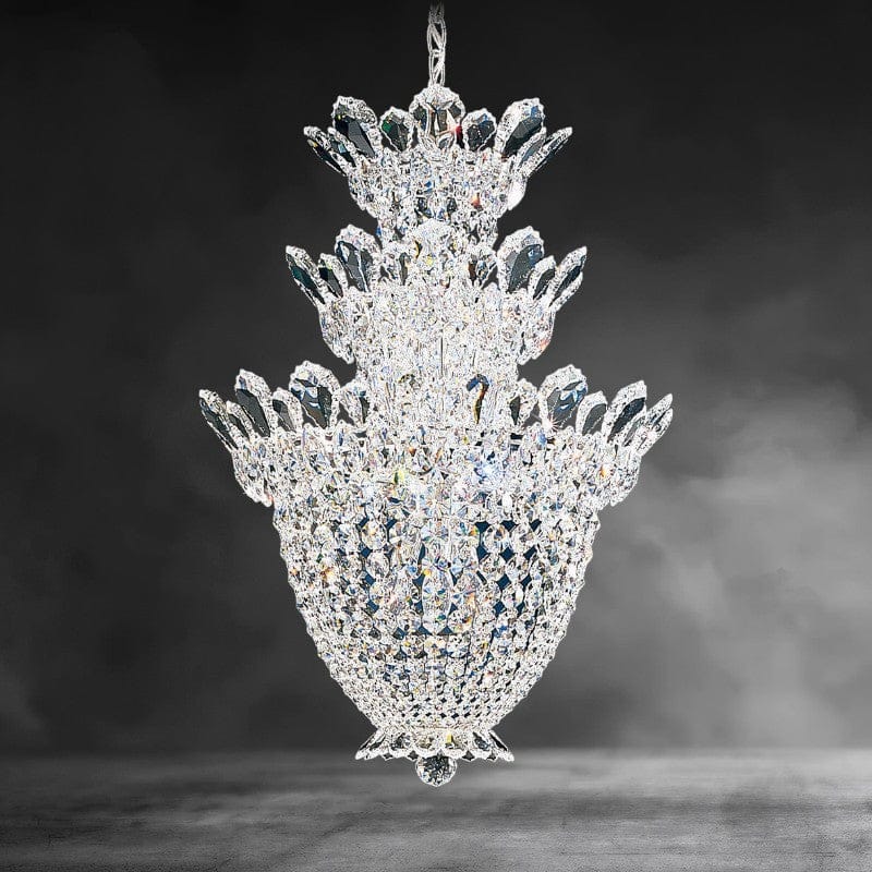 Trillane 3-layer Crystal Chandelier 48 inch