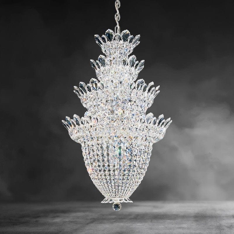 Trillane 4-layer Crystal Chandelier 24 inch