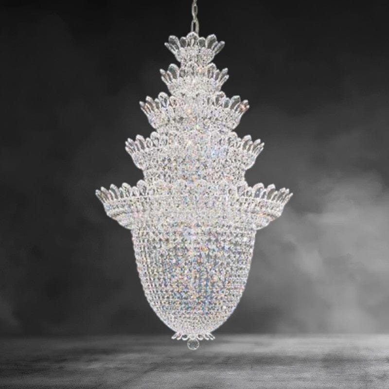 Trillane Five-layer Crystal Chandelier 33 inch