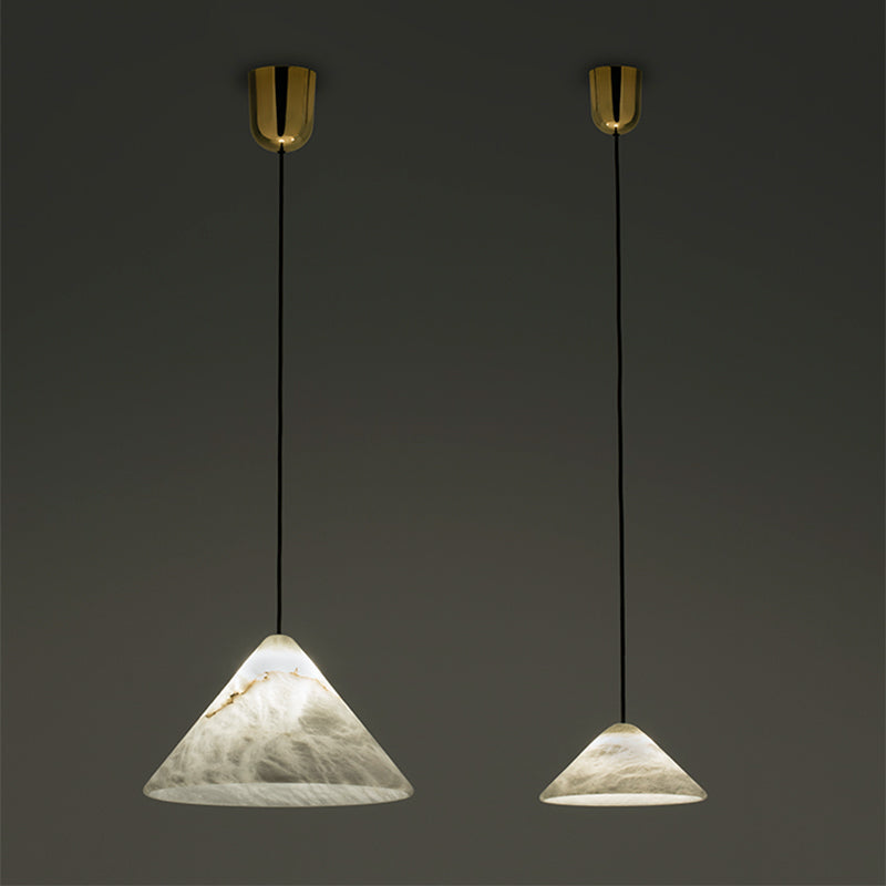 Matteo Modern Alabaster Kitchen Island Pendant Light