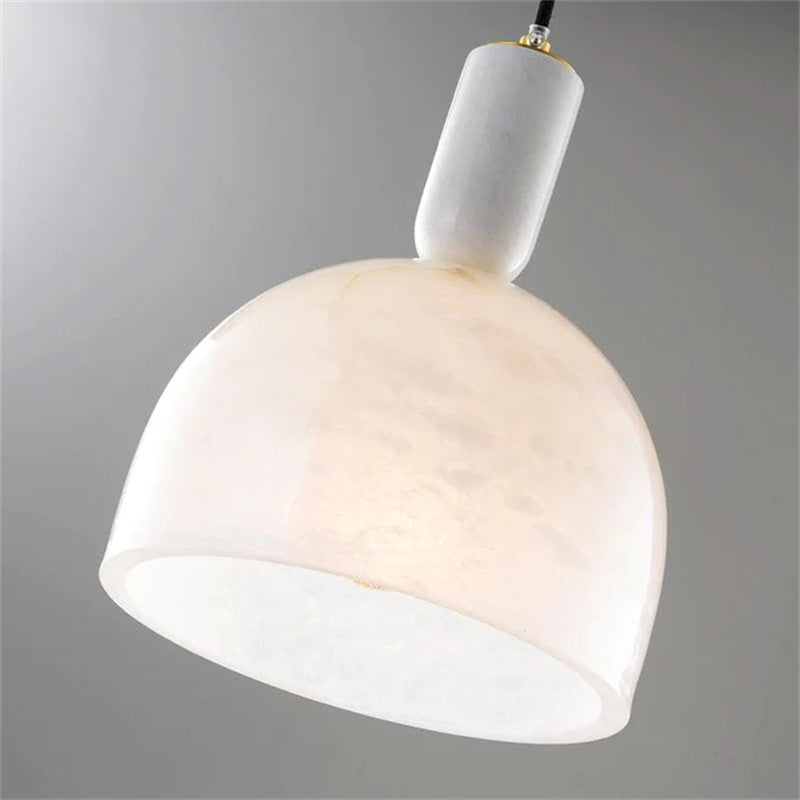 Mila Modern Alabaster Pendant Light For Living Room