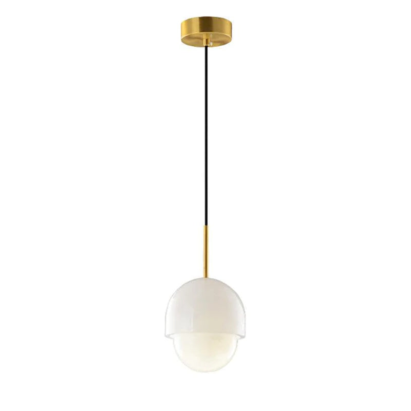 Mila Modern Alabaster Pendant Light For Living Room