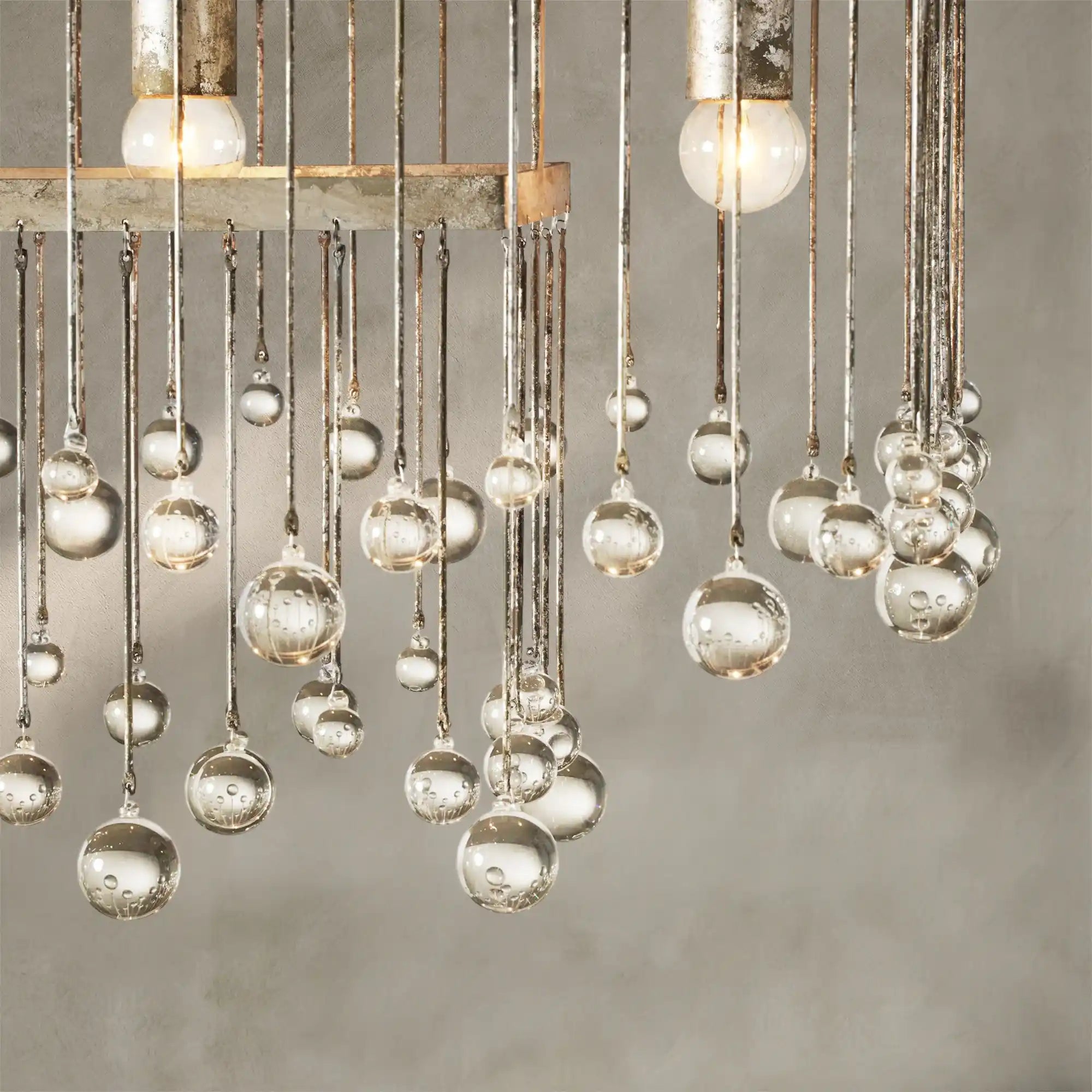 Aubrey Rectangular Chandelier 47''60''