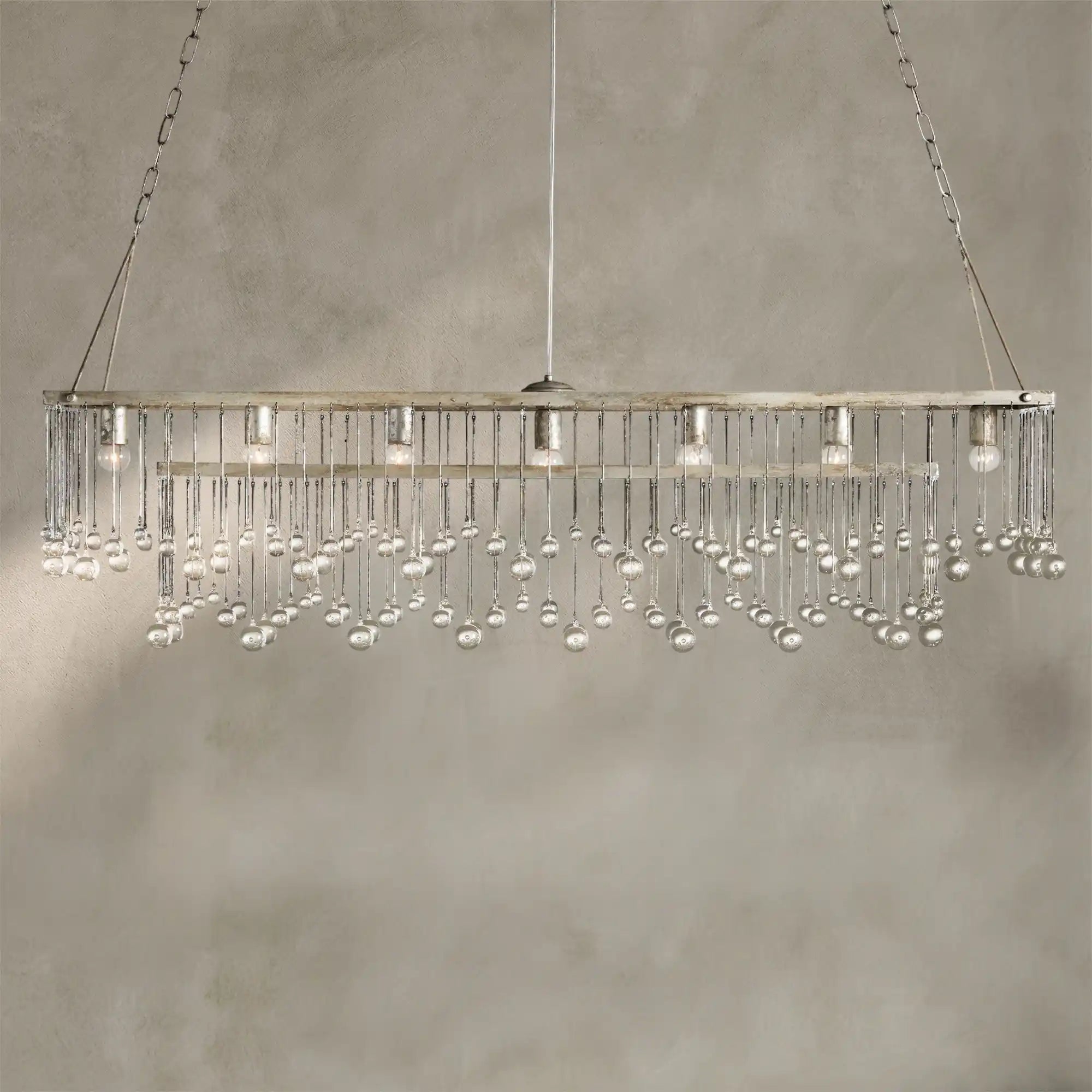 Aubrey Rectangular Chandelier 47''60''
