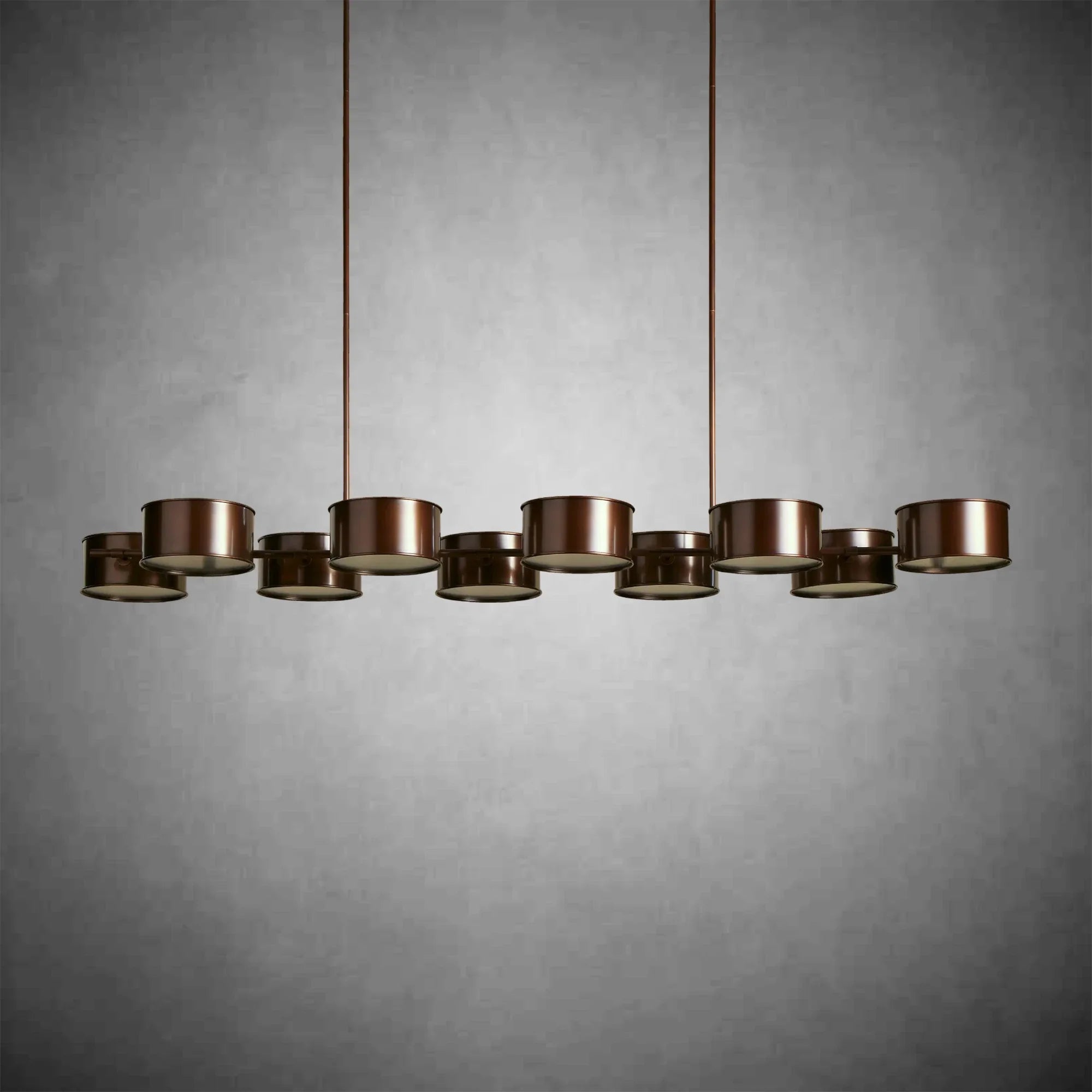 Daphne Metal Linear Chandelier 62''72''