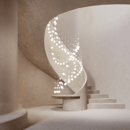 Pearl Curtain Customize Chandelier