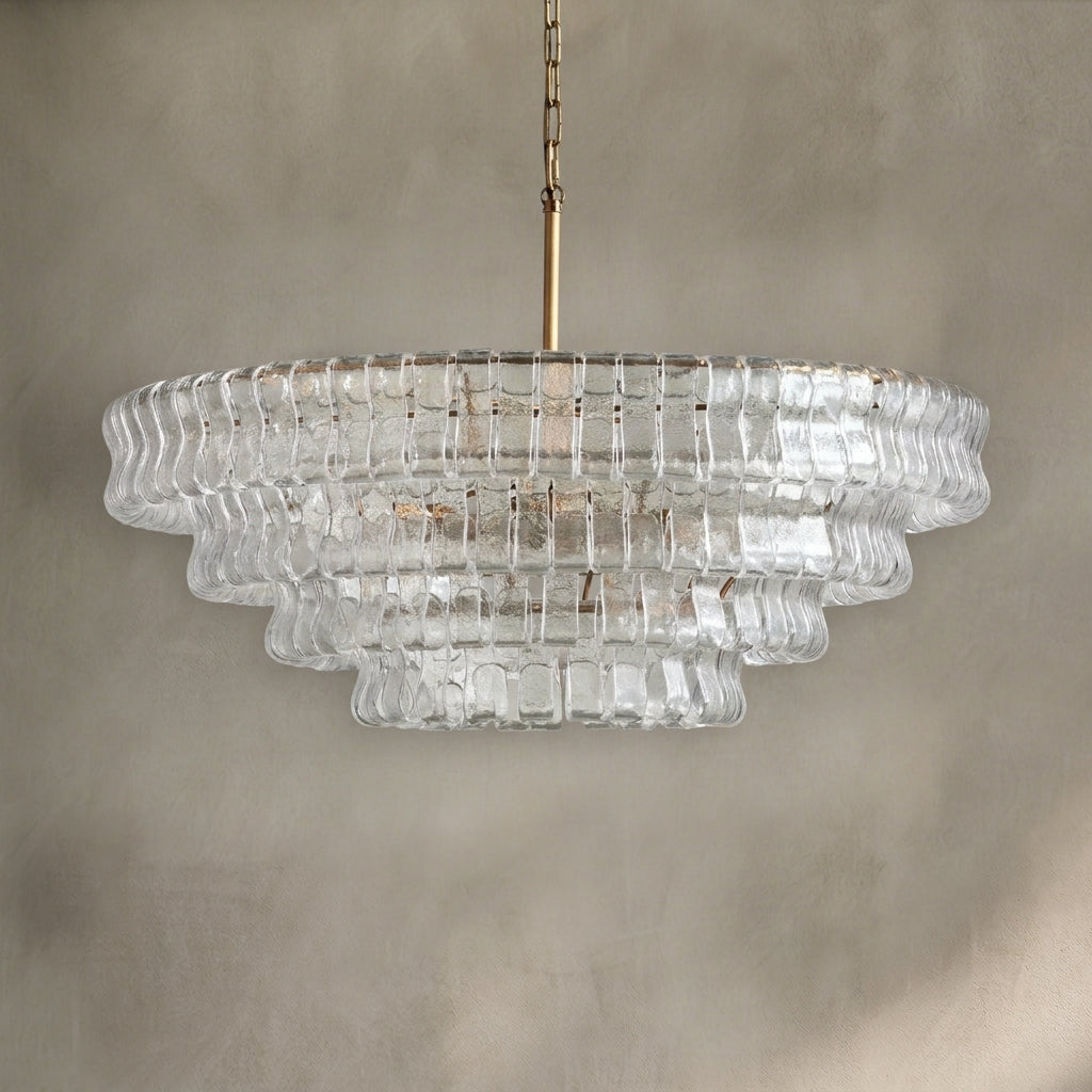 Ghiaccio Round Chandelier 24"36"48"60"