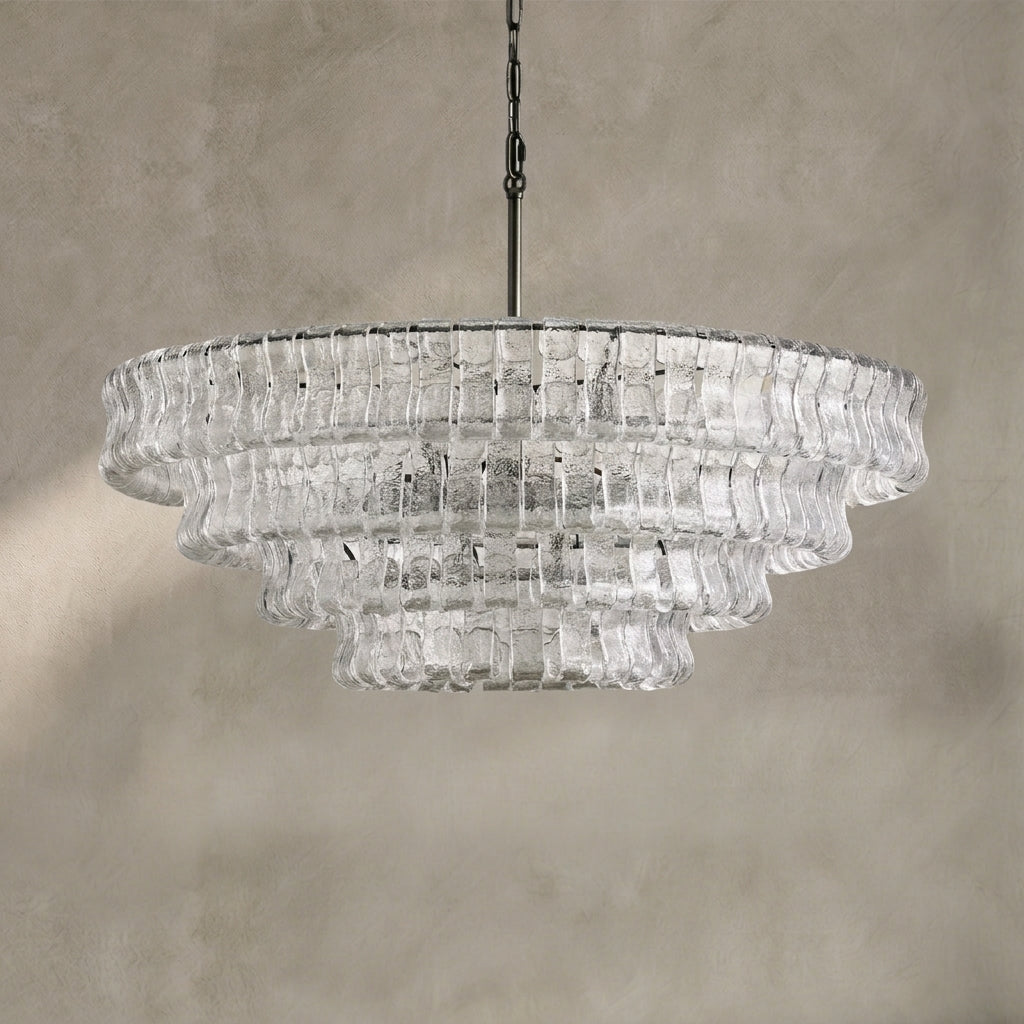 Ghiaccio Round Chandelier 24"36"48"60"
