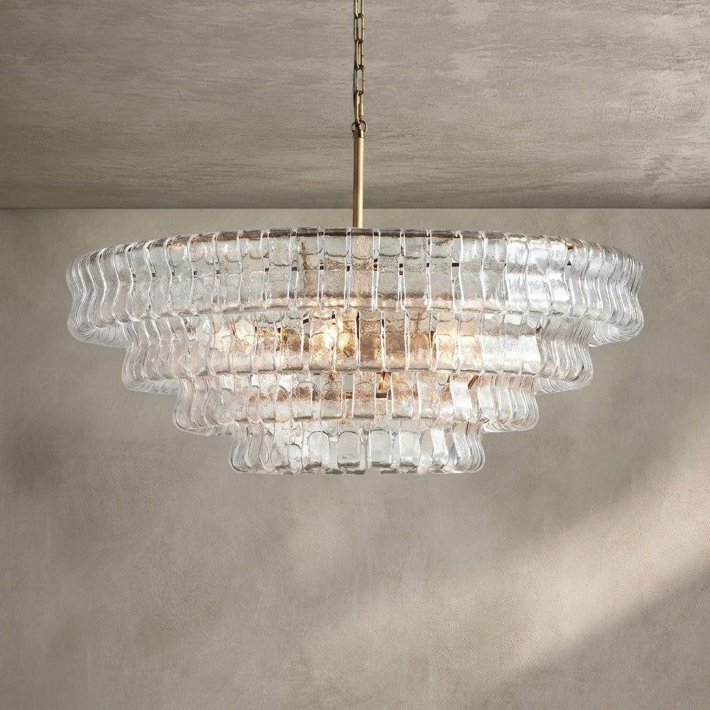 Ghiaccio Round Chandelier 24"36"48"60"