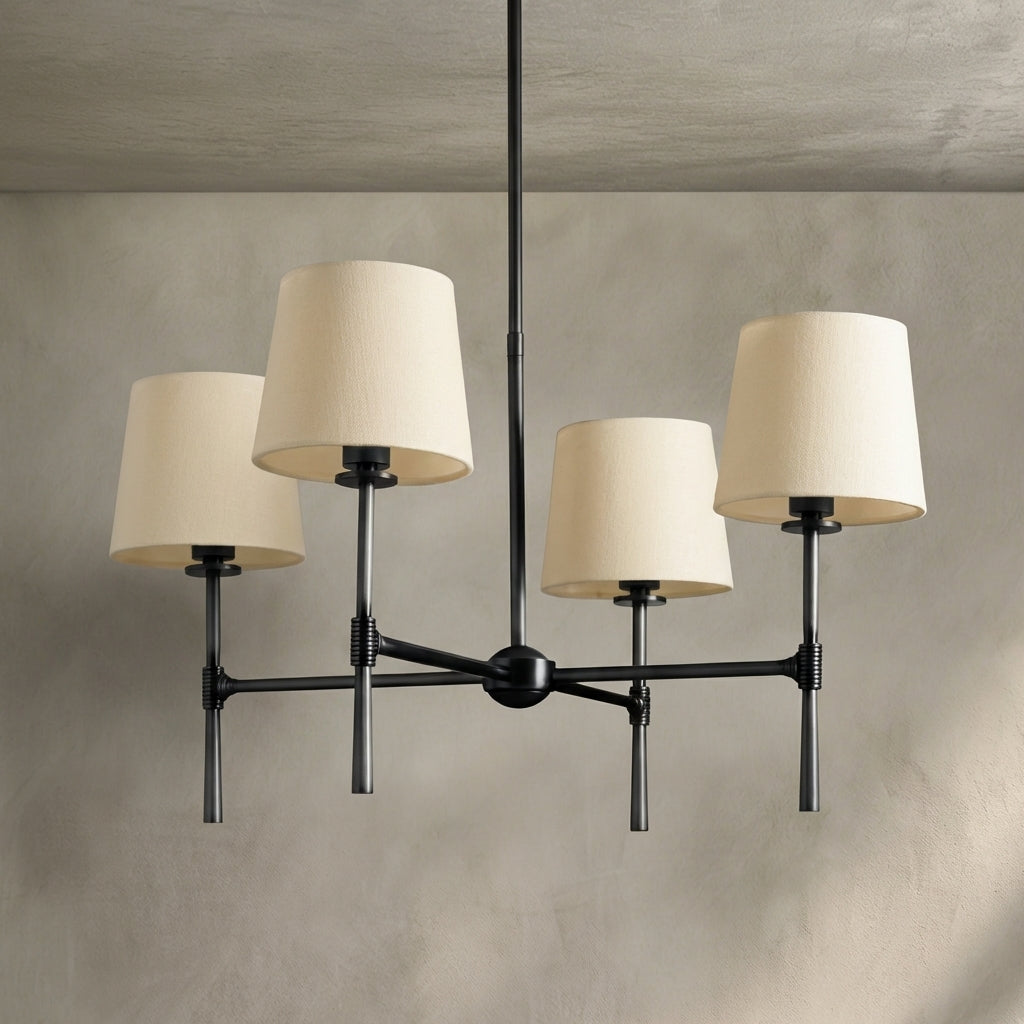 Rhodes Round Chandelier 4/6 Light