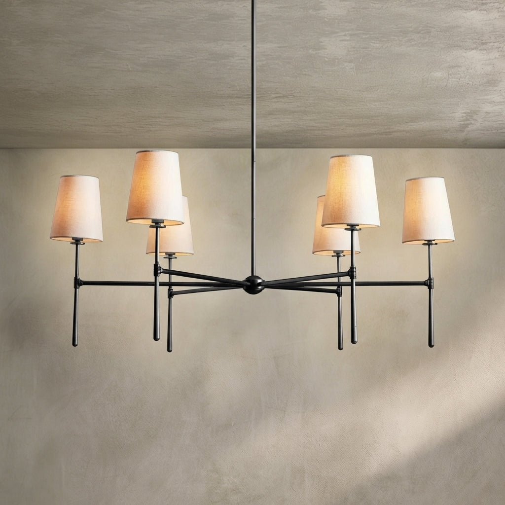 Rhodes Round Chandelier 4/6 Light