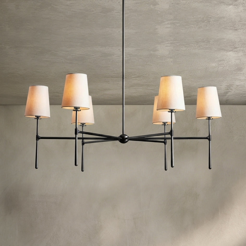 Rhodes Round Chandelier 4/6 Light